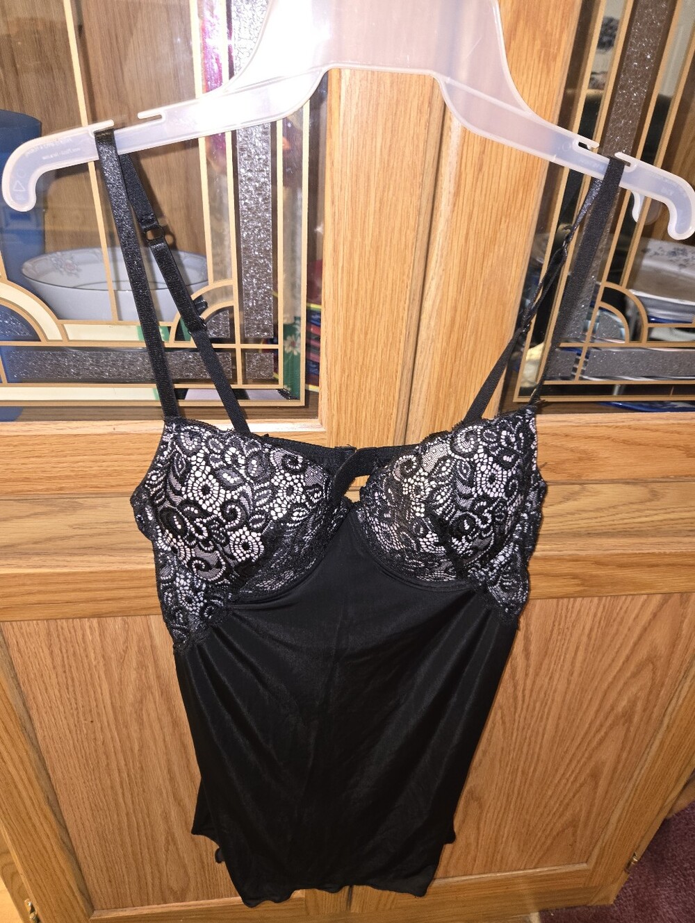 Black Lace Slip - Women's Intimates